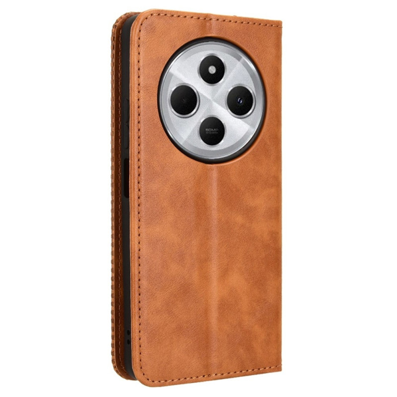 For Xiaomi Redmi 14C Case Wallet Stand Retro Phone Cover