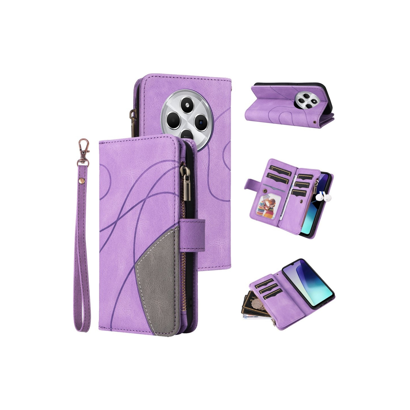 KT Wallet Case til Xiaomi Redmi 14C