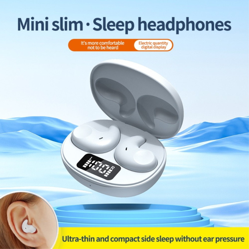 Korvassa nukkumaan Sleep Headphones Bluetooth - kuulokkeet - Valkoinen