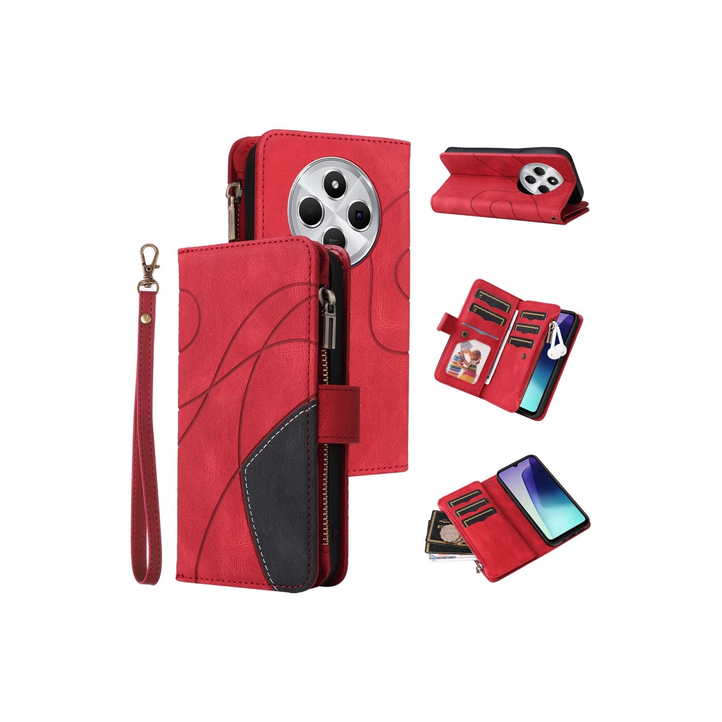 KT Wallet Case til Xiaomi Redmi 14C