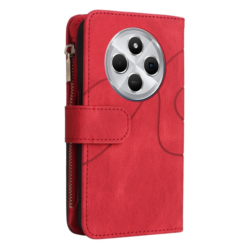 KT Lommebok - deksel til Xiaomi Redmi 14C - Rød