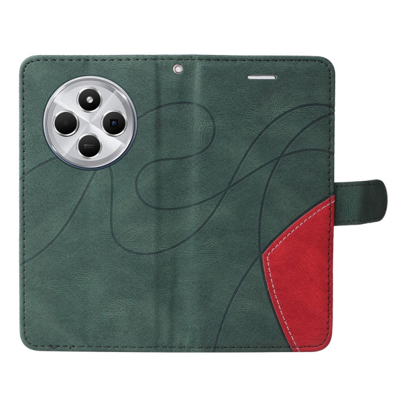 Til Xiaomi Redmi 14C KT - serie - 1 dobbeltfarve tegnebog