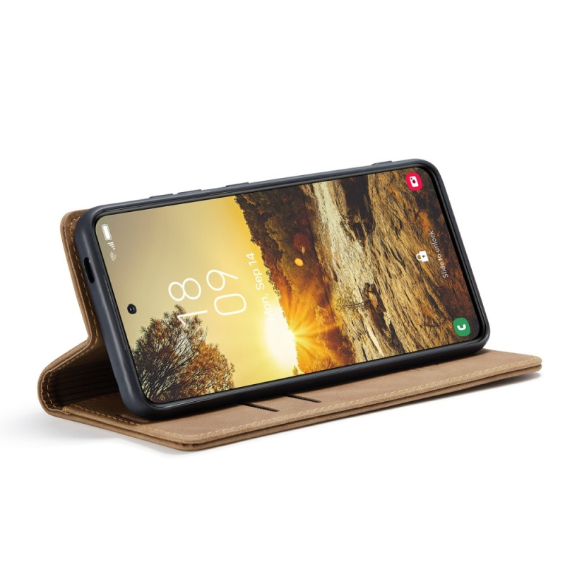 CASEME Plånboksfodral Samsung Galaxy S24 FE - Brun