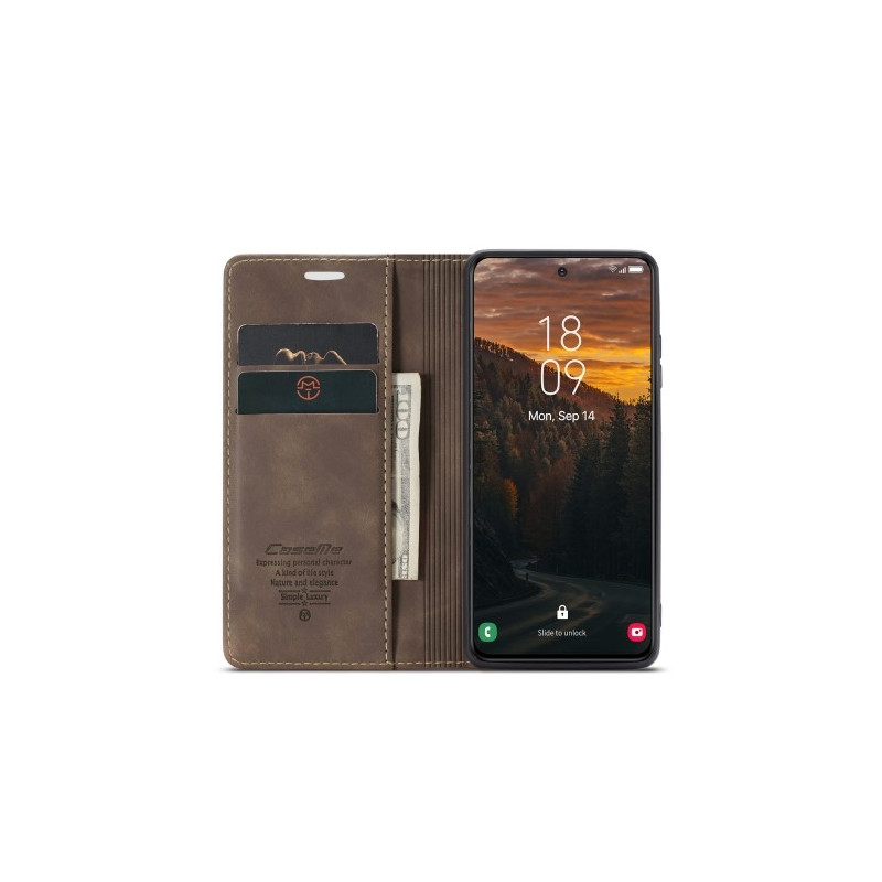 CASEME Retro Pung Taske til Samsung Galaxy S24 FE