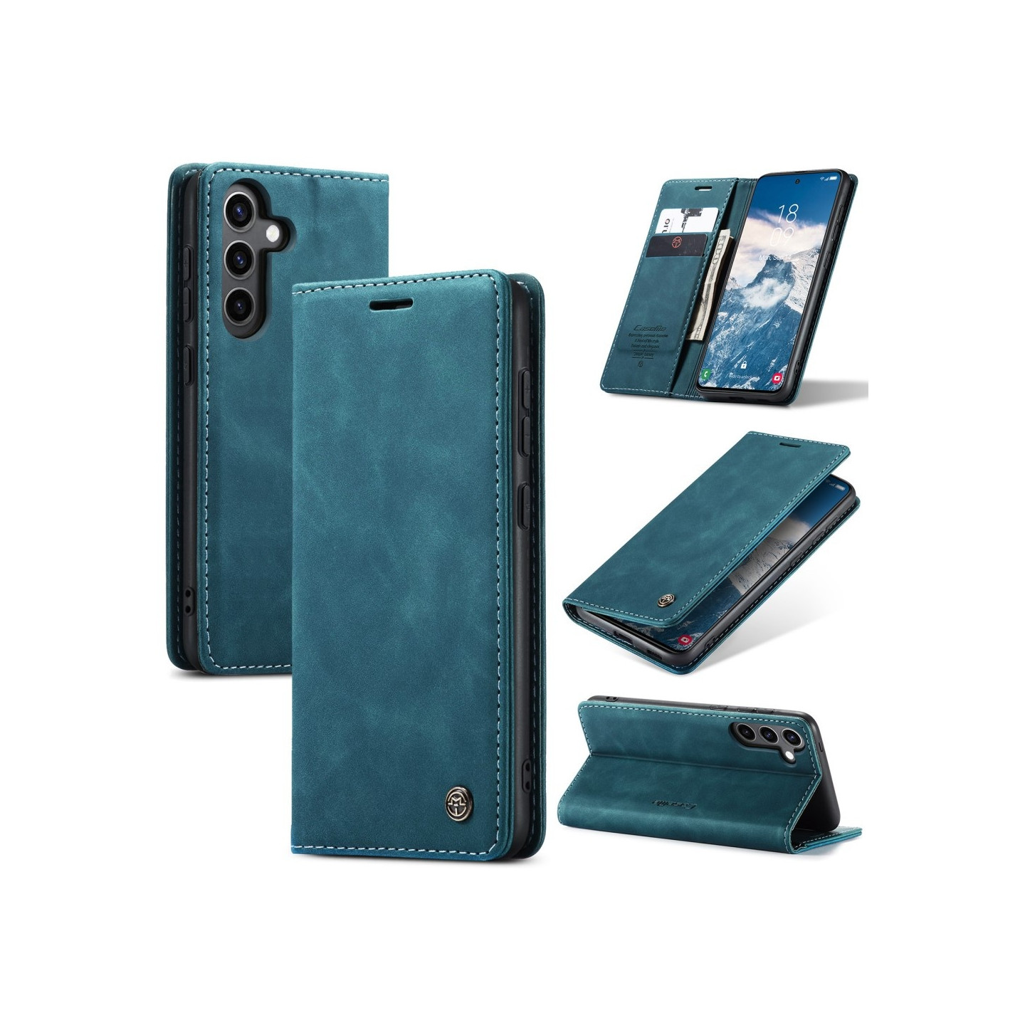 CASEME Retro Pung Taske til Samsung Galaxy S24 FE