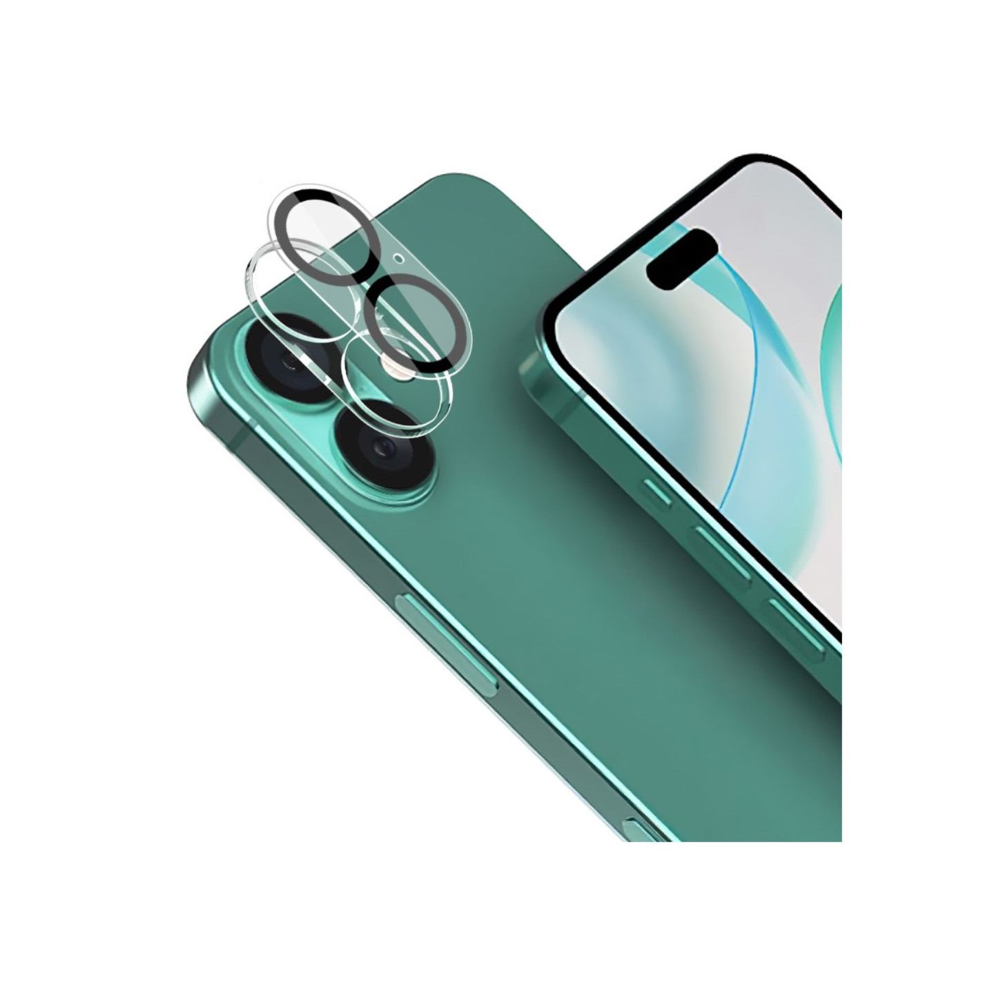 IMAK Linsedeksel Til iPhone 16/16 Plus Filmherdet