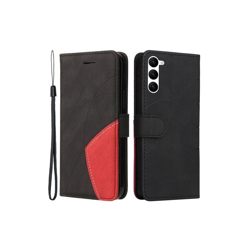 Til Samsung Galaxy S23 KT Series - 1 Dobbeltfarve - Sort/Rød