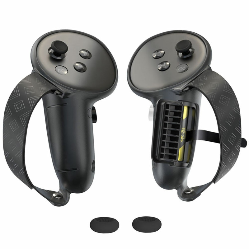 1 Pair for Meta Quest 3S Controller Silicone Case Anti - Slip Anti - Drop Grip Cover