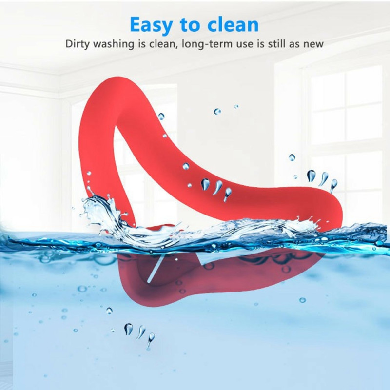 For Meta Quest 3S VR Silicone Case Anti - Sweat Face Pad Protective Cover - Red