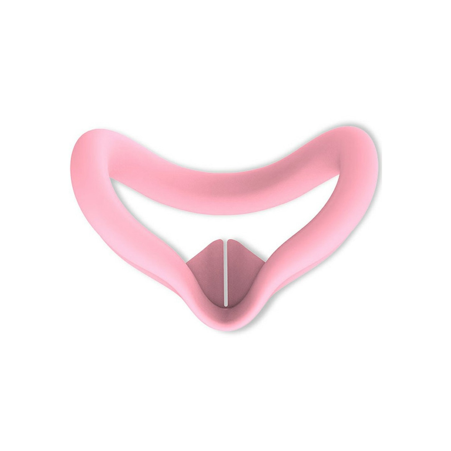 For Meta Quest 3S VR Silicone Case Anti - Sweat Face Pad Protective Cover - Pink