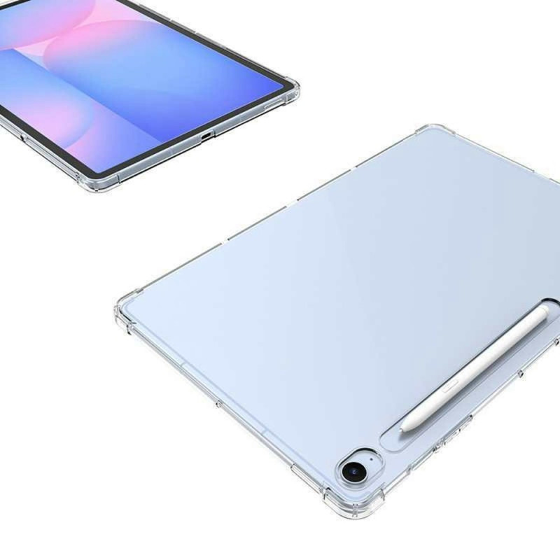 Samsung Galaxy Tab S10 Lite Kuori Kirkas TPU + Reunahiomattu