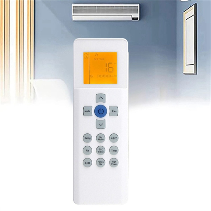 Udskiftning fjernbetjening til RG67G(2S) / BGEF til Carrier klimaanlæg