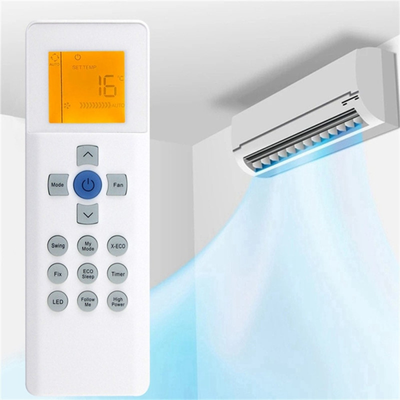 Udskiftning fjernbetjening til RG67G(2S) / BGEF til Carrier klimaanlæg