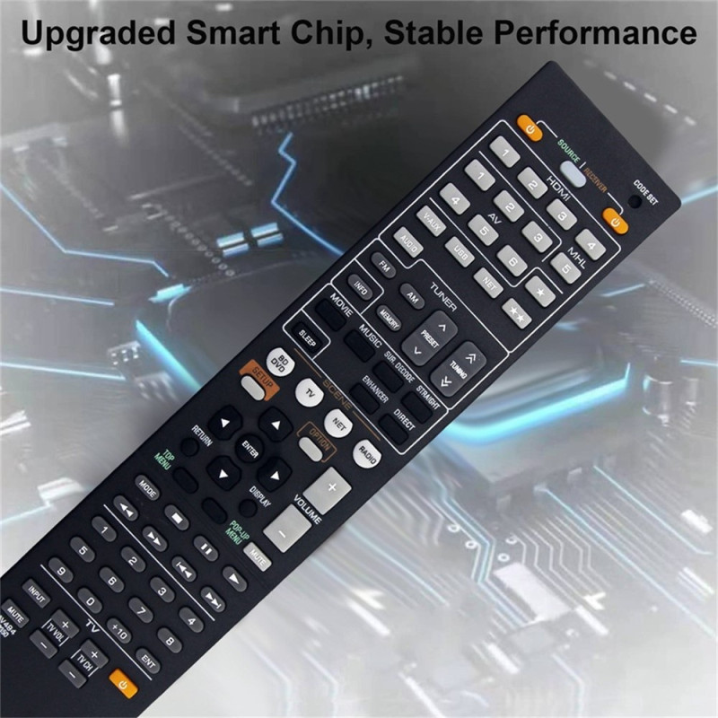 Remote Control Replacement for RAV494 For Yamaha Audio/Video Receiver