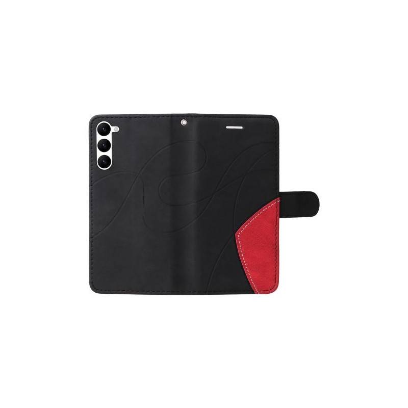 KT Lommebok - deksel til Samsung Galaxy S23 - Svart/Rød