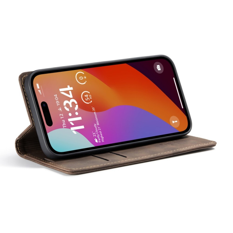 CASEME Retro tegnebog taske til iPhone 16 Pro