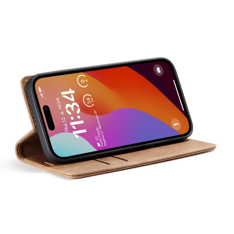 CASEME Retro Wallet Case for iPhone 16 Pro