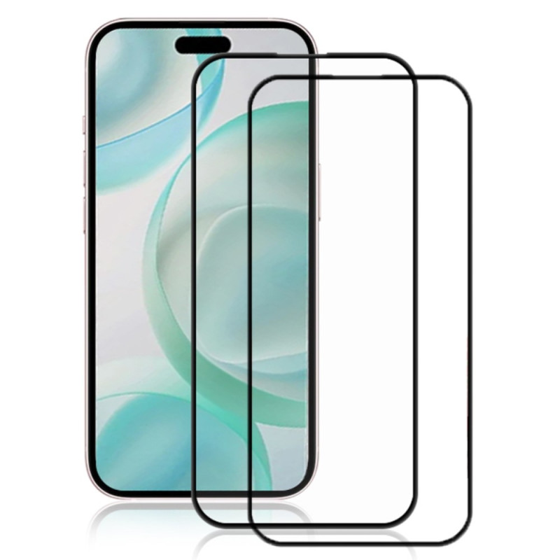AMORUS til iPhone 16 Pro Max Skjermbeskytter i Herdet Glass 2 - Pakke