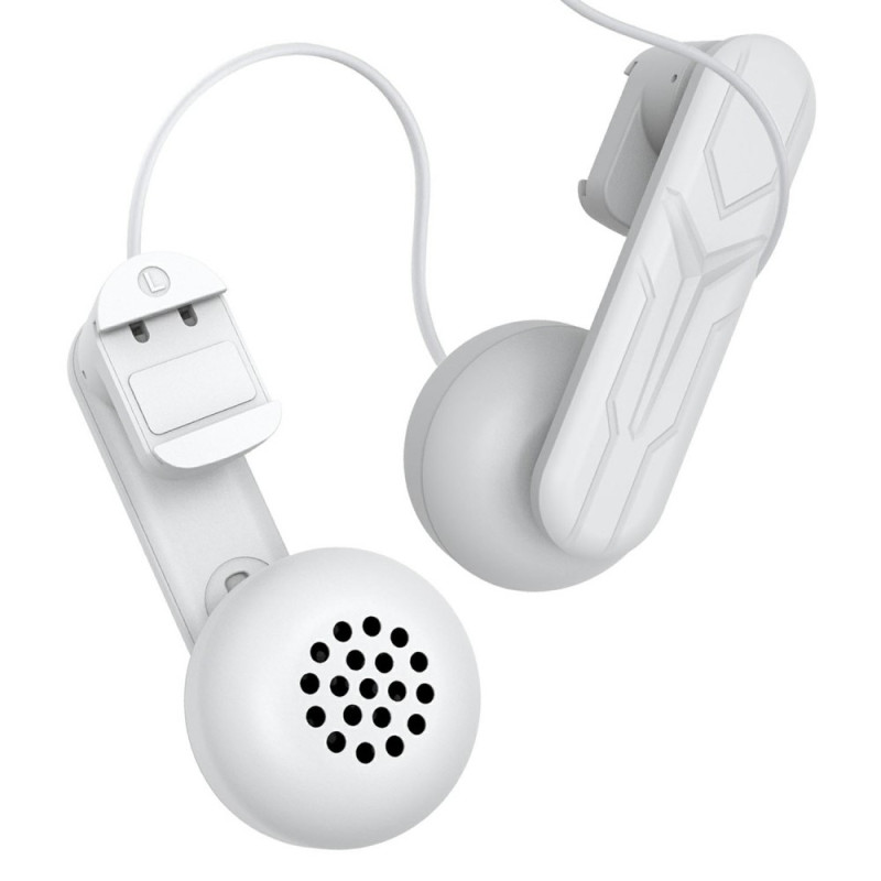 Headphone for Meta Quest 2/3 VR Headset 3.5mm Headphone with Stretchable Clip