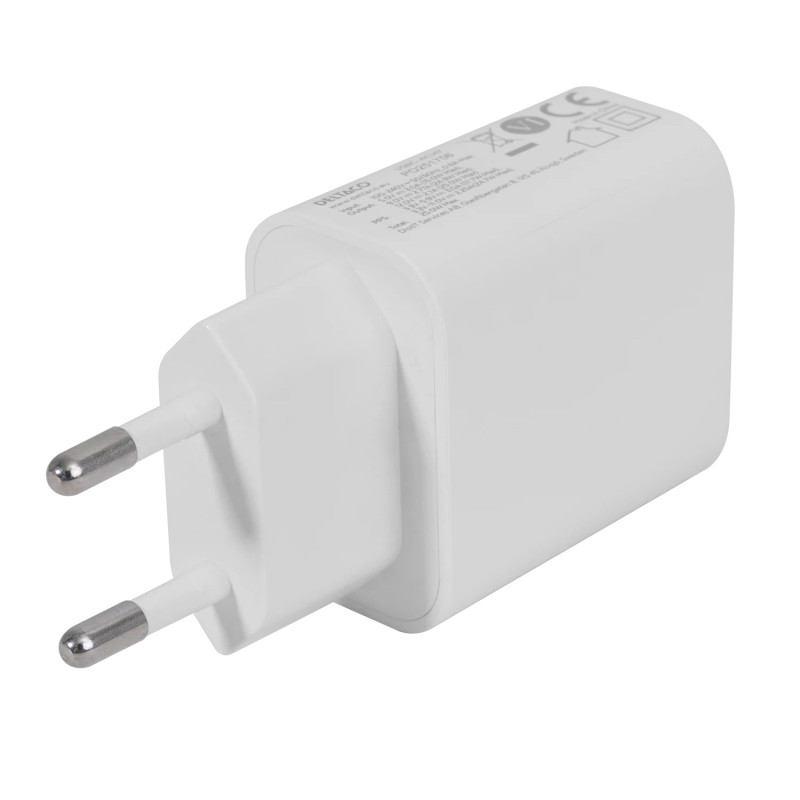 USB - C - seinälaturi, PD 20 W ja PPS 25 W, Samsung Super Fast Charging, valkoinen
