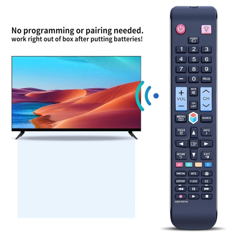 TV:n kaukosäädin Korvaa AA59 - 00579A Samsung TV