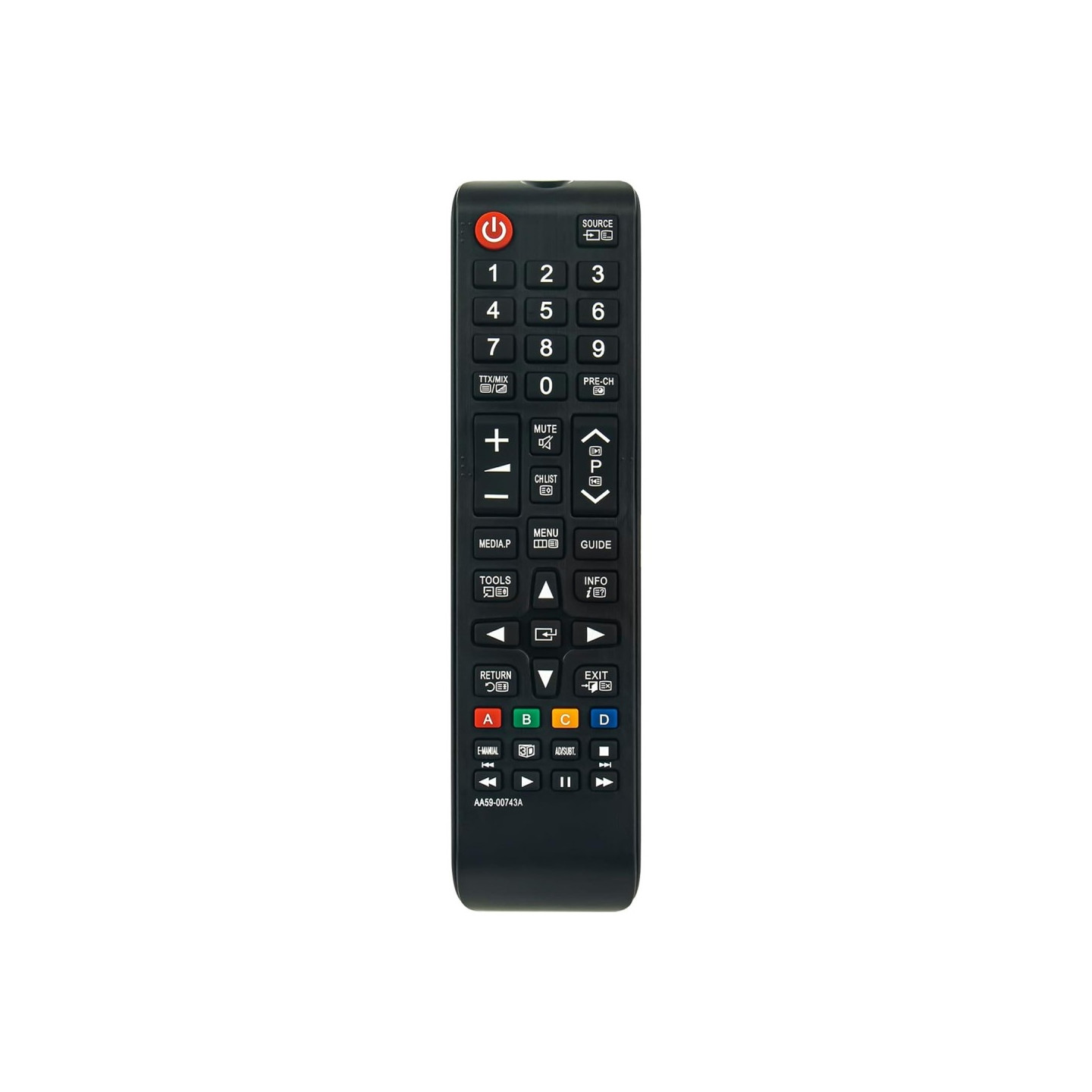 TV - fjernkontroll Erstatning for AA59 - 00743A Samsung TV