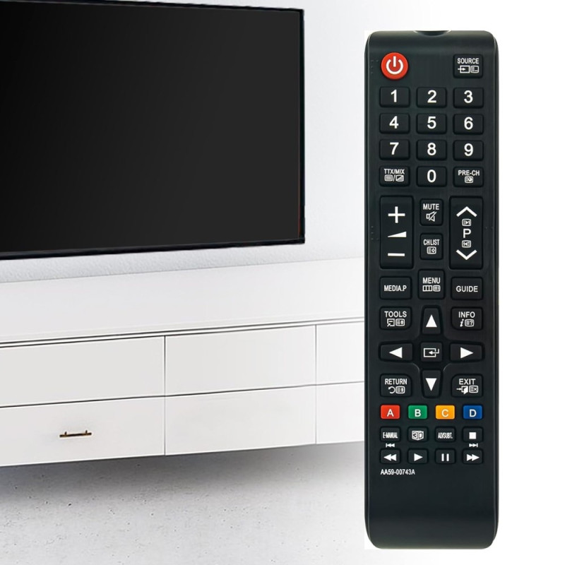 TV fjärrkontroll Ersättning för AA59 - 00743A Samsung TV