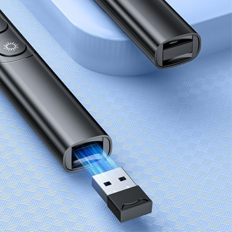 Trådløs ekstern laserpeker Powerpoint Office Presentasjonsside Turning Clicker