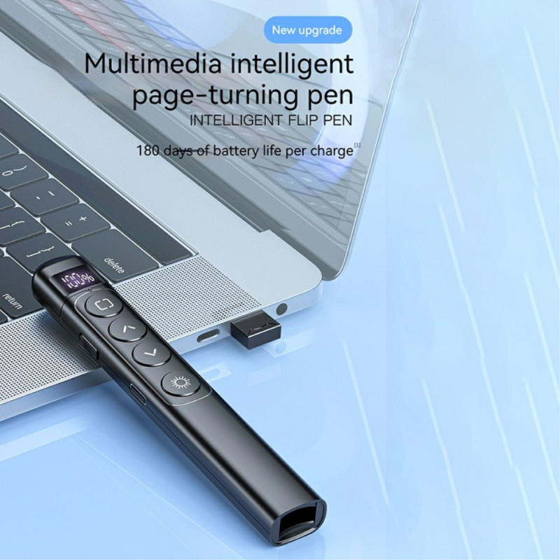 Wireless Remote Laser Pointer Powerpoint Office Presentation Turning Clicker