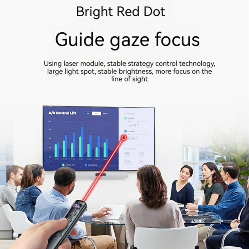 Wireless Remote Laser Pointer Powerpoint Office Presentation Turning Clicker