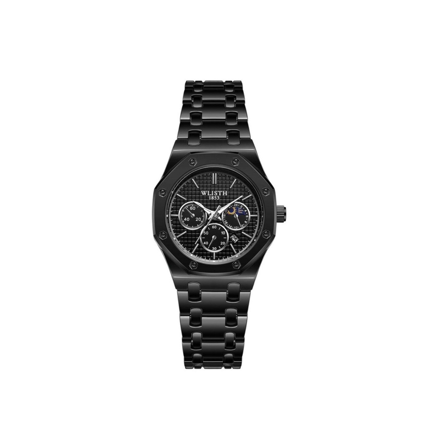 Metal Analog Classic Watch for menn Armbåndsur Armbåndsur