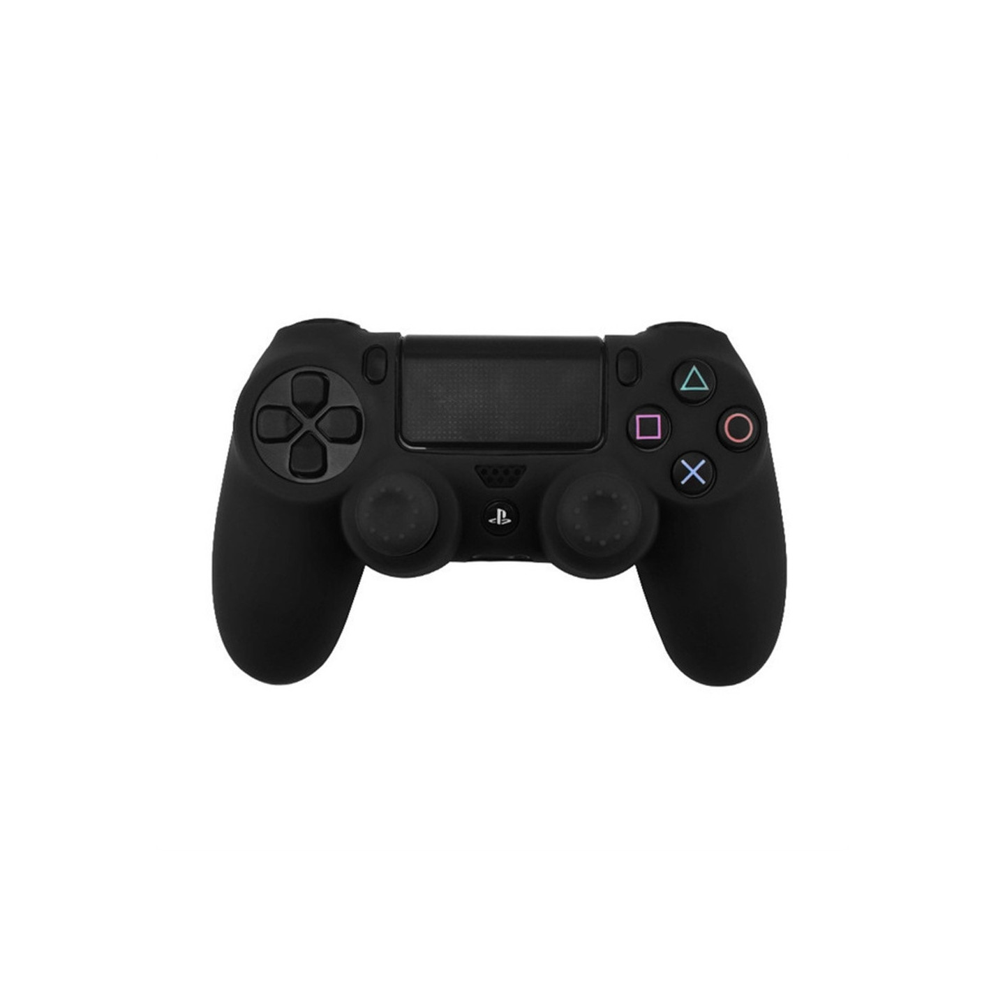 Skal för Sony PlayStation 4 Pro Slim PS4 Anti - Slip Silikon Skin Cover - Svart