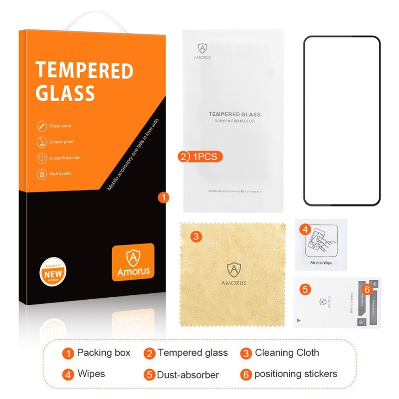 AMORUS For OnePlus Nord 4 Screen Protector Glass