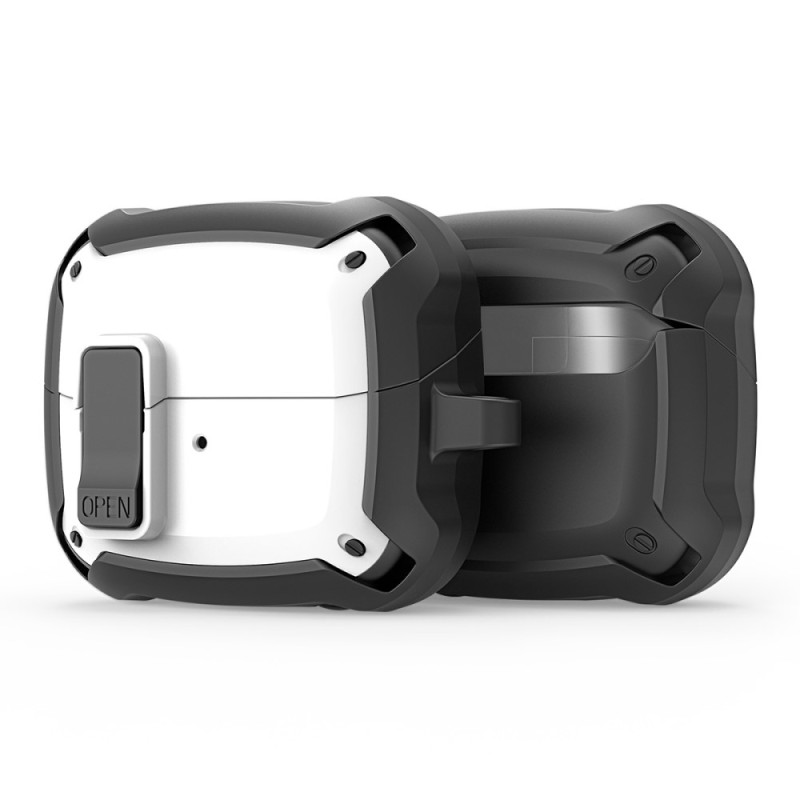 DUX DUCIS til Samsung Galaxy Buds3 Pro Buds3 deksel med krok - hvit