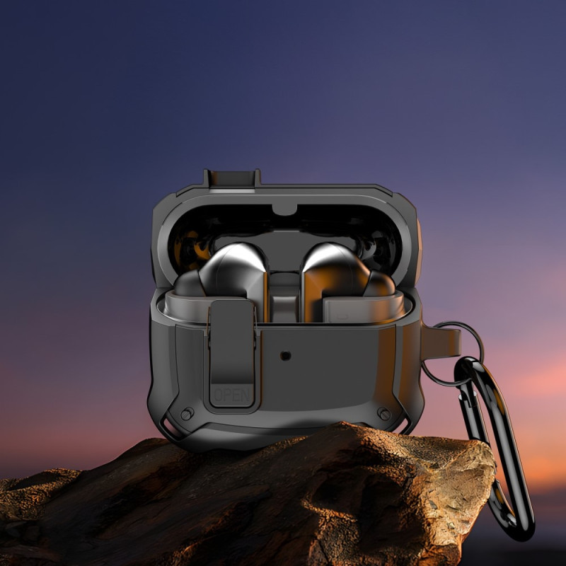 DUX DUCIS för Samsung Galaxy Buds3 Pro Buds3 Fodral Skal med krok - Vit