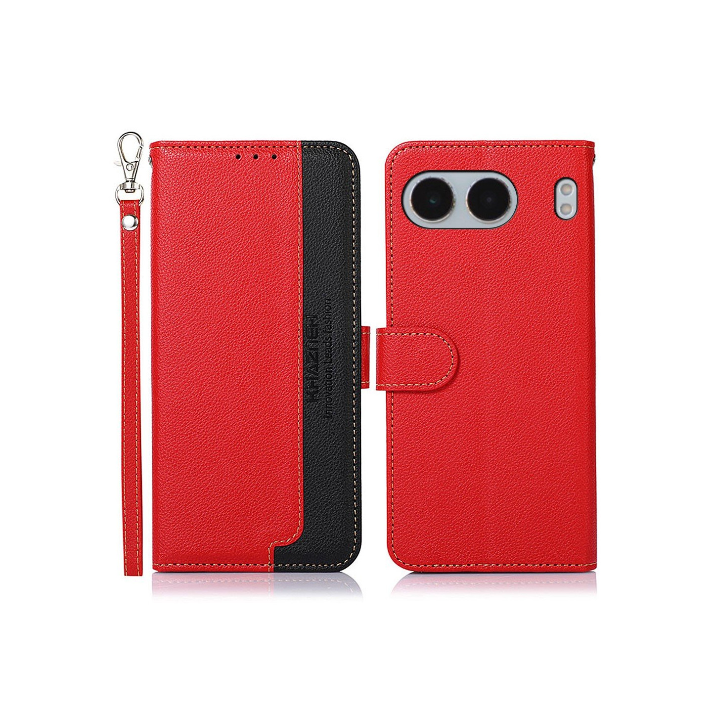 KHAZNEH OnePlus Nord 4 Lompakkokotelo Nahkainen Flip Cover