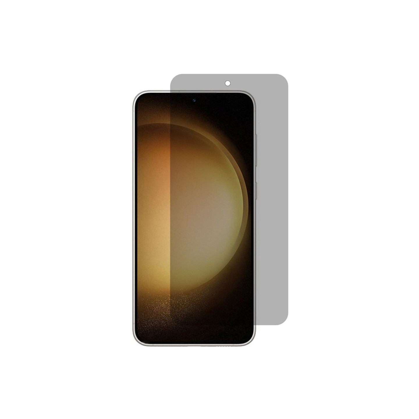 Til Samsung Galaxy S24 FE Anti - Spion Skærmbeskytter