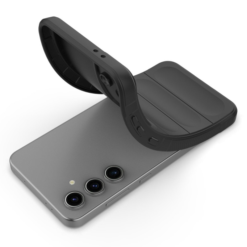 Til Samsung Galaxy S24 FE Blød TPU Stødsikkert Telefoncover - Sort