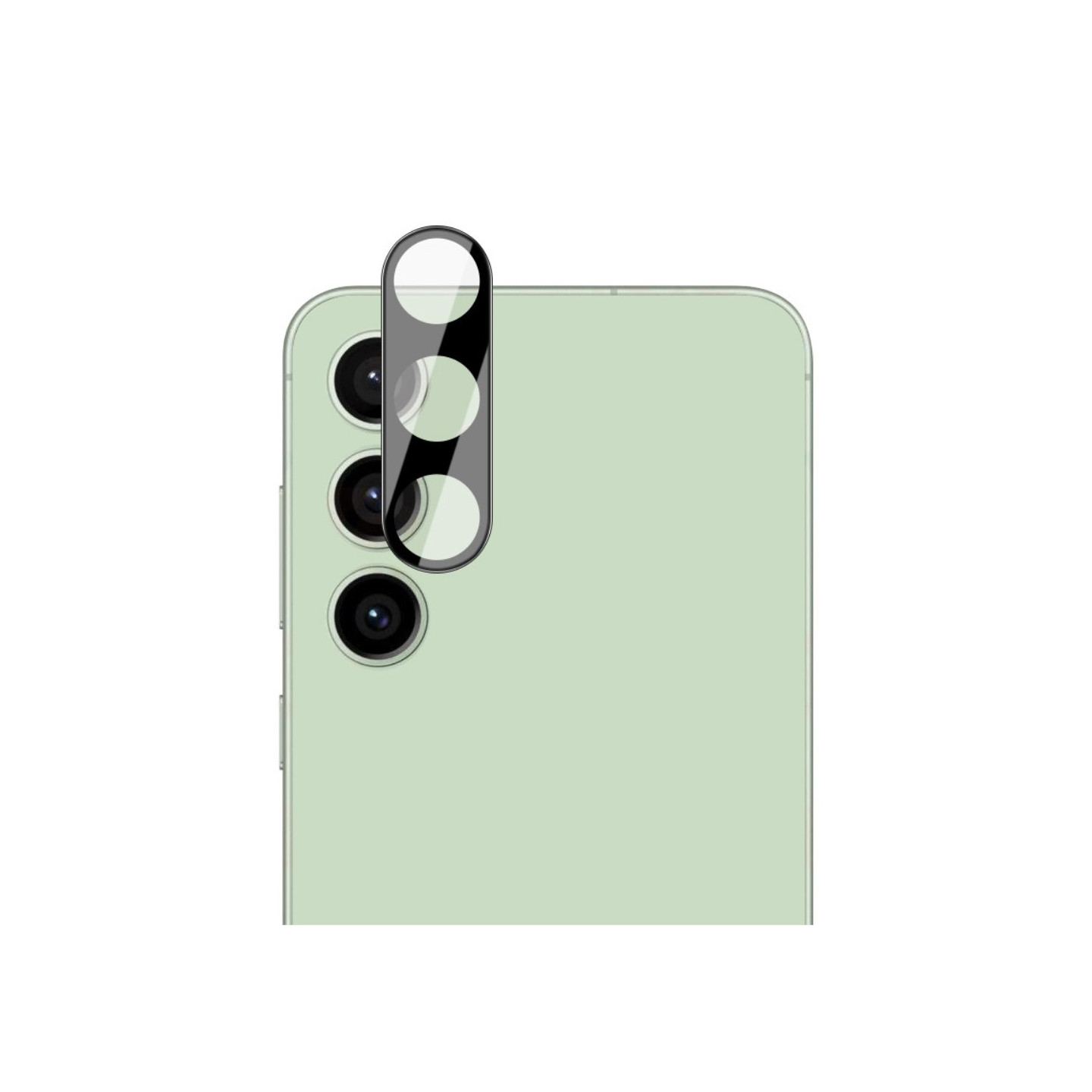 IMAK Samsung Galaxy S24 FE - kameran linssisuojalle karkaistu lasilinssikalvo