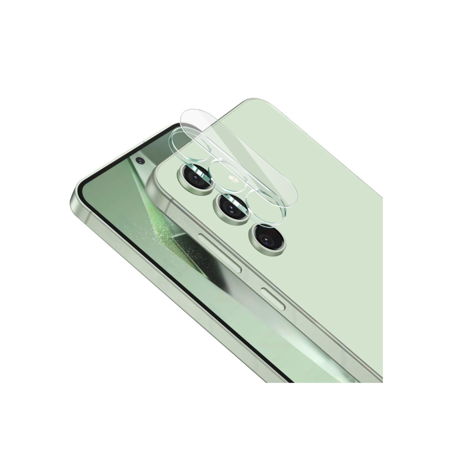 IMAK For Samsung Galaxy S24 FE kamera linsebeskytter hærdet glas linsefilm