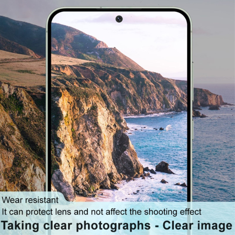 IMAK For Samsung Galaxy S24 FE kamera linsebeskytter hærdet glas linsefilm
