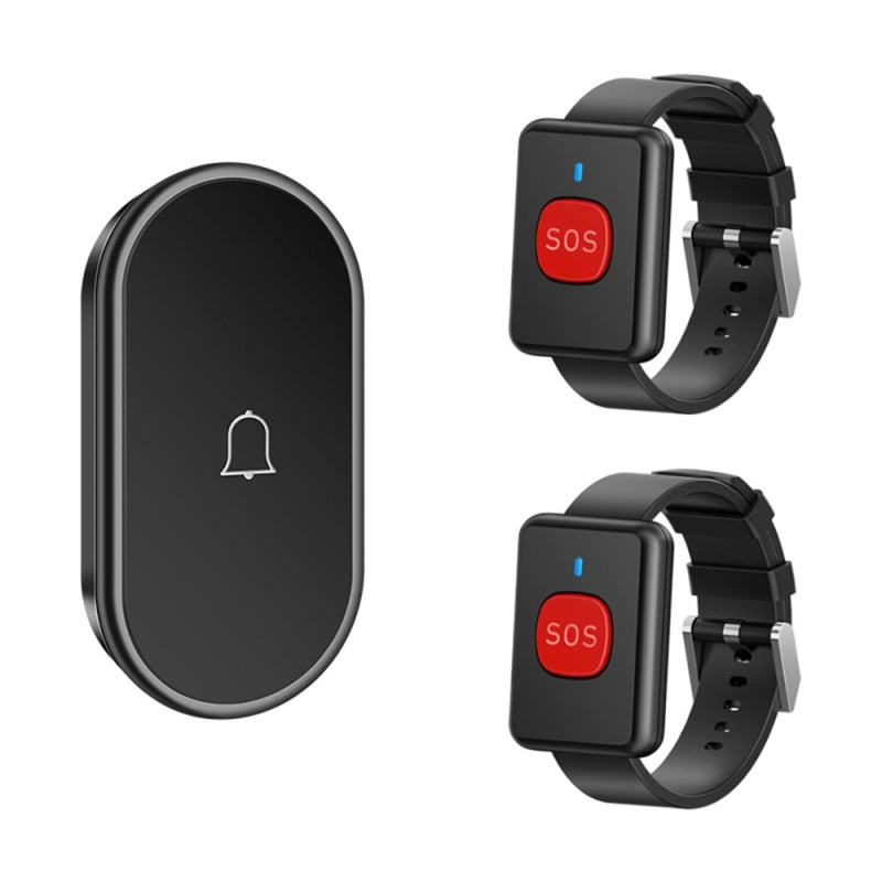 300m Wireless Alarm System Assault Alarm Emergency Help