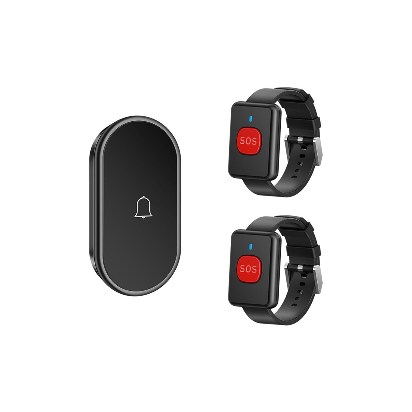 300m Wireless Alarm System Assault Alarm Emergency Help