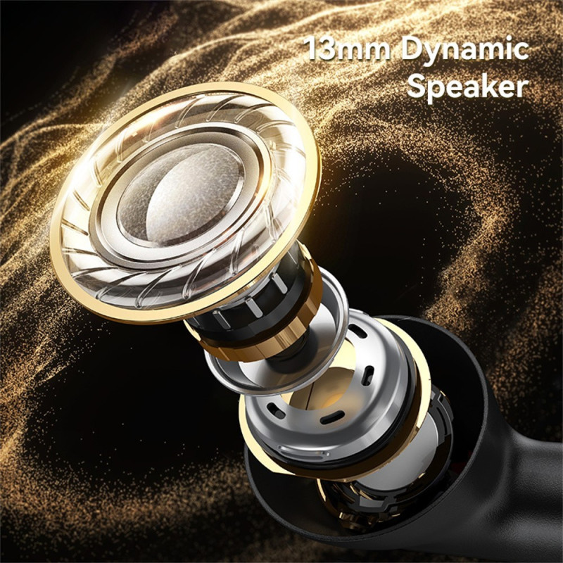 USAMS Echo E05 Langattomat Kuulokkeet In-Ear Bluetooth Dynaamiset Ajurit - Musta