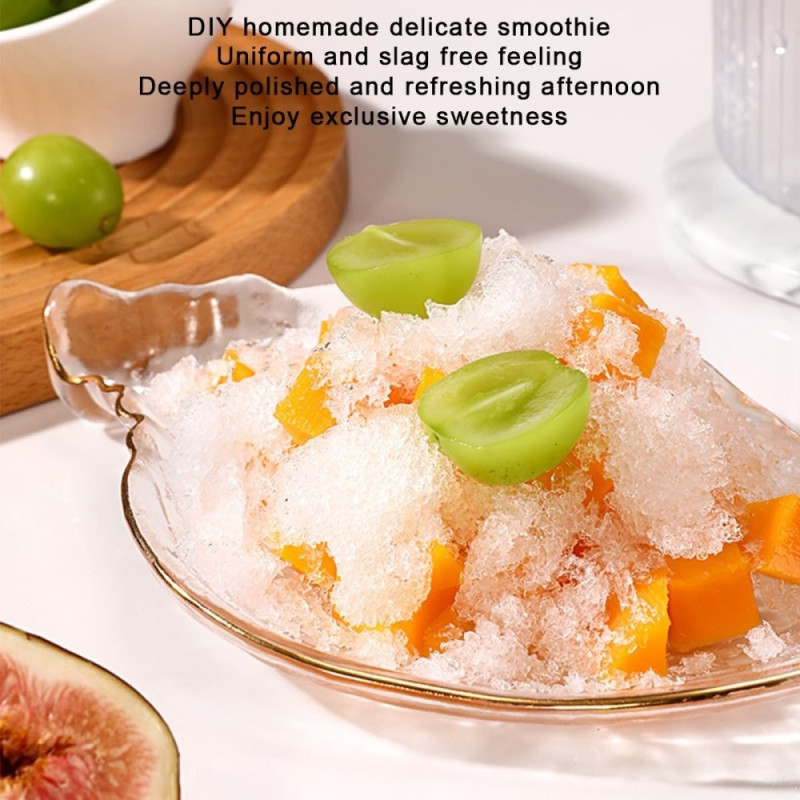 Shaved Ice jääkone Jäämurskain 2 jääpalaalustalla