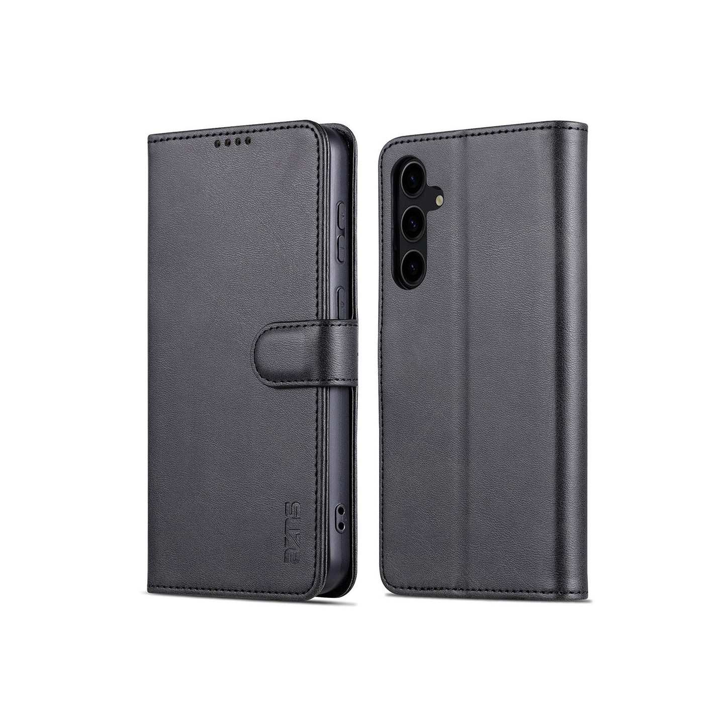 AZNS Til Samsung Galaxy S24 FE Etui Telefonpung - Sort