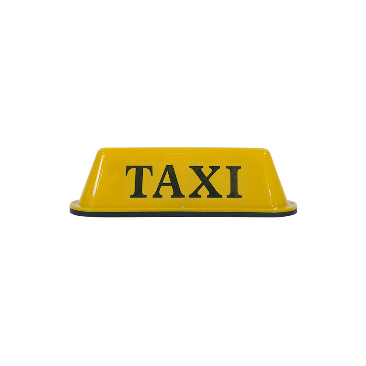 12V Universal Taxi Taklampa PP Tak LED Lampa - Gul / Gummimagnet