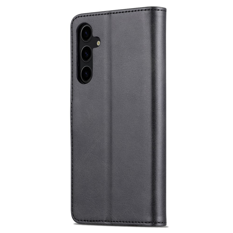 AZNS Samsung Galaxy S24 FE Puhelinkotelo Lompakko - Musta