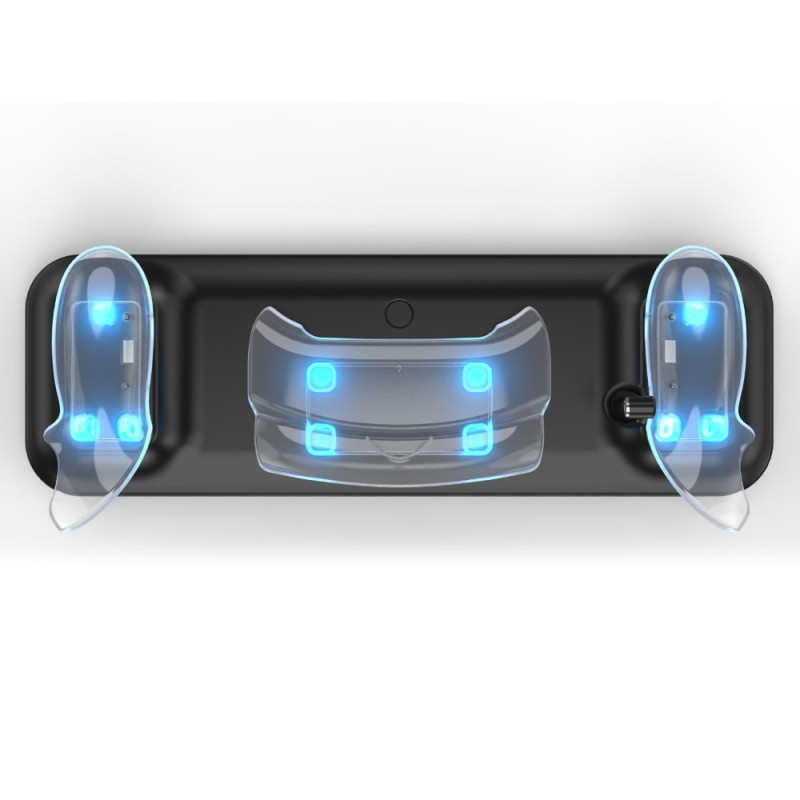 Ladestation til Meta Quest 3 VR headset og controller opladningsdock