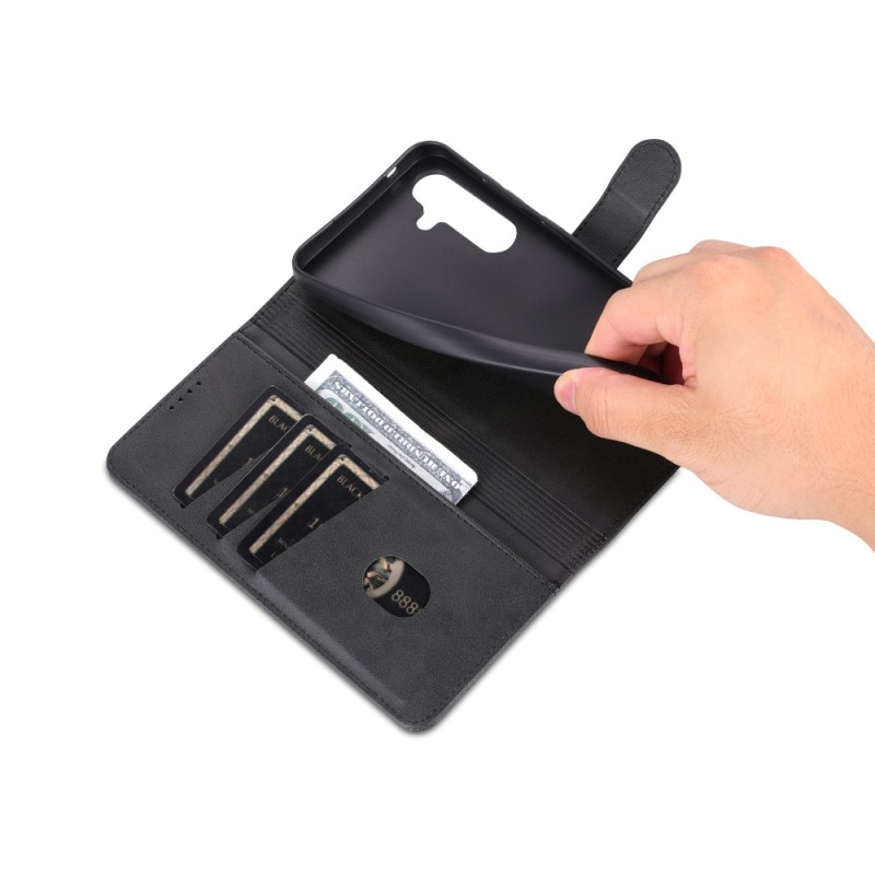 AZNS Til Samsung Galaxy S24 FE Etui Telefonpung - Sort